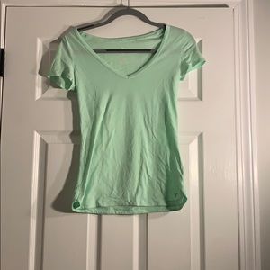 mint green american eagle T-shirt